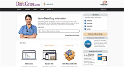 Desktop Screenshot of drugguide.com